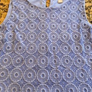 NEW Banana Republic Periwinkle Sleeveless Top